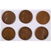 Image 1 : (6) 1922-D LINCOLN CENTS