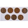 Image 1 : (7) 1924-D LINCOLN CENTS