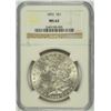 Image 1 : 1892 MORGAN DOLLAR NGC MS-62