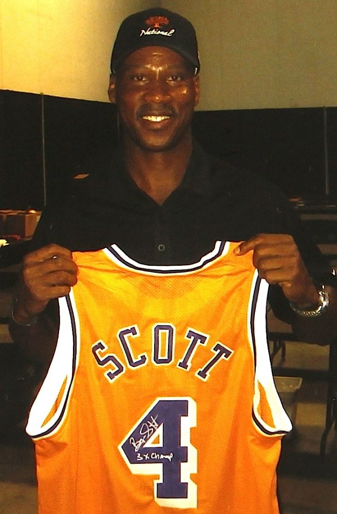 byron scott lakers jersey