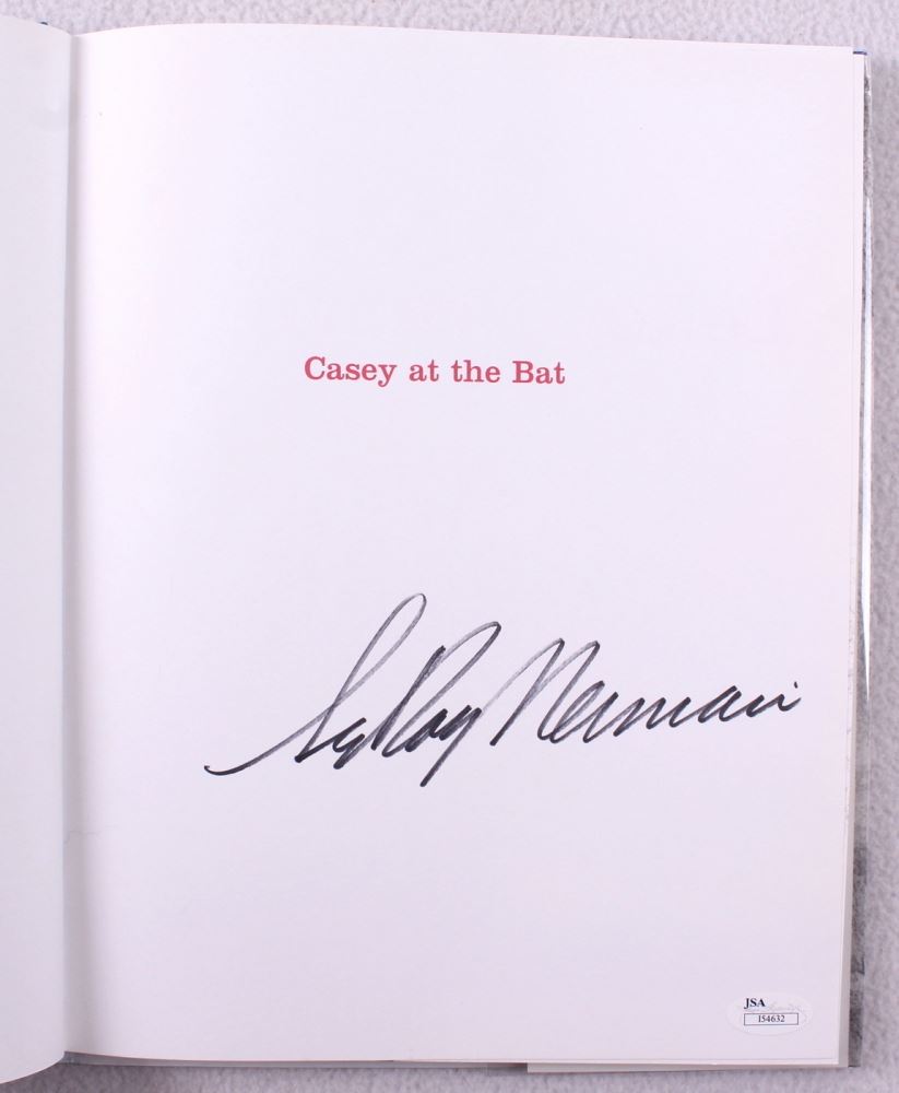 LeRoy Neiman Signed "Casey at the Bat" Hardback Book (JSA COA)