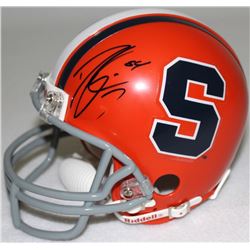 Dwight Freeney Signed Syracuse Mini-Helmet (JSA COA)
