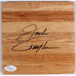 Jack Twyman Signed 6x6 Wood Floorboard (JSA COA)