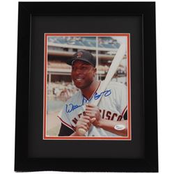 Willie McCovey Signed Giants 13x16 Custom Framed Photo Display (JSA COA)