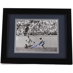 Dave Winfield Signed 13x16 Custom Framed Photo Display (JSA COA)