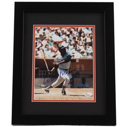 Willie McCovey Signed Giants 13x16 Custom Framed Photo Display (JSA COA)