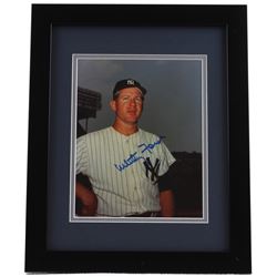 Whitey Ford Signed Yankees 13x16 Custom Framed Photo Display (JSA COA)