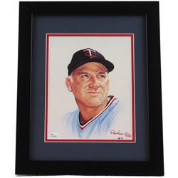 Harmon Killebrew Signed Twins 13x16 Custom Framed Photo Display (JSA COA)