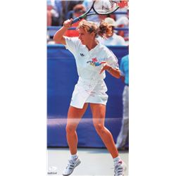 Steffi Graf Signed 23x11 Poster (JSA COA)