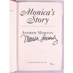 Monica Lewinksy Signed "Monica's Story" Hardcover Book (JSA COA)