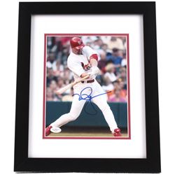 Mark McGwire Signed Cardinals 13x16 Custom Framed Photo Display (JSA COA)