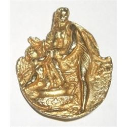 Vintage greek goddess pin