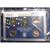Image 2 : 47. 1999 S Proof Statehood Quarter Commemorative Set in original box as issued.