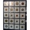 Image 2 : 73. (20) World Coins in a Plastic Page identified with KM No., Metal size, & etc. All different. Inc