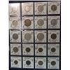 Image 1 : 76. (20) World Coins in a Plastic Page identified with KM No., Metal size, & etc. All different. Inc