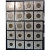 Image 2 : 76. (20) World Coins in a Plastic Page identified with KM No., Metal size, & etc. All different. Inc