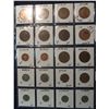Image 2 : 78. (20) Great Britain Coins in a Plastic Page identified with KM No., Metal size, & etc. All differ