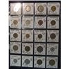 Image 1 : 80. (20) World Coins in a Plastic Page identified with KM No., Metal size, & etc. All different. Inc