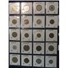 Image 2 : 80. (20) World Coins in a Plastic Page identified with KM No., Metal size, & etc. All different. Inc