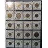 Image 1 : 85. (20) World Coins in a Plastic Page identified with KM No., Metal size, & etc. All different. Inc