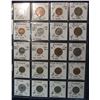 Image 1 : 95. (20) World Coins in Uncirculated Condition in a Plastic Page identified with KM No., Metal size,