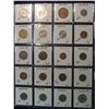Image 2 : 95. (20) World Coins in Uncirculated Condition in a Plastic Page identified with KM No., Metal size,