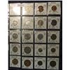 Image 1 : 115. (20) World Coins in a Plastic Page identified with KM No., Metal size, & etc. All different. In