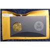 Image 2 : 168. 1972 American Revolution Bicentennial First Day Cover & George Washington Medal in original blu