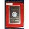 Image 1 : 199. 1972 S Proof Eisenhower Silver Dollar in original box of issue.