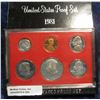 Image 1 : 224. 1981 S U.S. Proof Set complete with a Superb Susan B. Anthony Dollar.