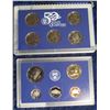 Image 2 : 243. 2002 S U.S. Proof Set. Superb frosted Specimens in original box with Statehood Quarters..