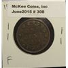 Image 1 : 308. 1884 Canada Large Cent. F-12.