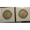 Image 2 : 360. Lot: New Foundland Silver Half Dollars 1917C VG & 1919C F-12.