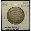 Image 1 : [411] 1912 50C Canada Lite Tone VG+