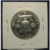 Image 2 : [445] 1962 50C Silver PROOF Lite Cameo Gem