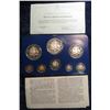 Image 2 : 461. 1979 Barbados 8-Coin Proof Set. Issued in 1979 at $60.00. KM now lists the value at $100.00.