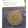 Image 2 : 605. 1827 U.S. Large Cent. F-12.