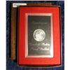 Image 2 : 624. 1973-S Proof 40% Silver Ike Dollar in the original Government Issue Brown packaging. Key date S