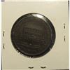 Image 2 : 631. 1844 Bank of Montreal Province of Canada Front view. Half Penny Token. PC-1B6. F-12.