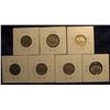 Image 2 : 635. (7) Jefferson Nickels – 1938PD, 1939PDS, 1950P & 1951-S, all circulated, and all key and semi-k