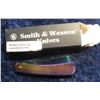 Image 2 : 775. CKRDR "Smith & Wesson" Two-blade Razor Knife with Titanium Reflective Coated Blades. New in box