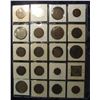Image 2 : 781. (20) Different Great Britain Coins in a Coin Dealer's Plastic Stock page. Includes a Great Brit