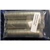 Image 1 : 800. (3) 2005 P Original Bank-Wrapped Rolls of Gem BU Buffalo Nickels. ($6.00 face value). Red Book 
