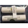 Image 2 : 807. 2006 P & D Original World Reserve Monetary Exchange wrapped Rolls of Jefferson Nickels. "Return