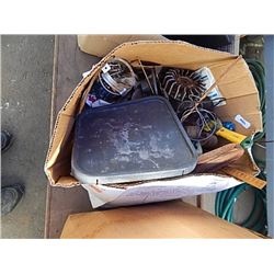 Box of misc tools/accessories