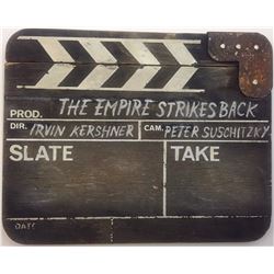 A PRODUCTION USED STAR WARS THE EMPIRE STRIKES BACK CLAPPERBOARD