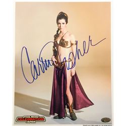 CARRIE FISHER SIGNED STAR WARS PHOTO