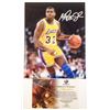 Image 1 : MAGIC JOHNSON SIGNED LAKERS PHOTO