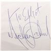 Image 1 : MICHAEL JACKSON INSCRIPED AND SIGNED PAPER