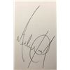 Image 1 : MICHAEL JACKSON SIGNED PAPER
